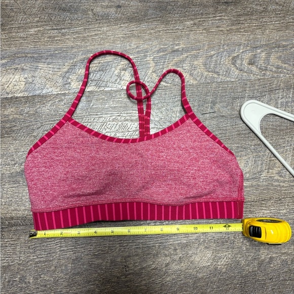 lululemon athletica Pink Striped Sports Bra - Picture 8 of 9
